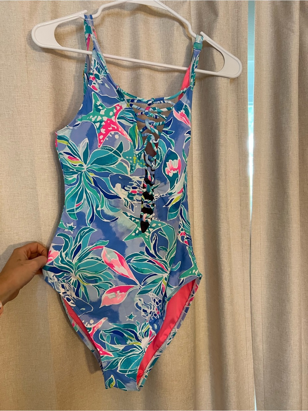 Lilly Pulitzer Lattice Swimsuit
